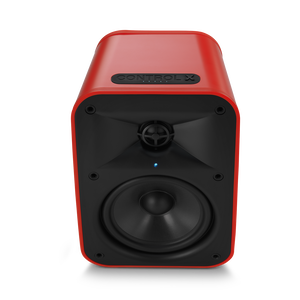 JBL Control X Wireless - Red - 5.25” (133mm) Portable Stereo Bluetooth® Speakers - Detailshot 2