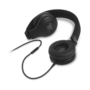 E35 - Black - On-ear headphones - Detailshot 3