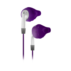 Inspire® 100 For Women C9 Reflective Line - Violet - In-the-ear, sport earphones are specifically sized and shaped for women - Back
