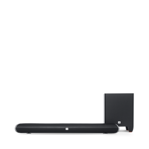 JBL Cinema SB250 - Black - Wireless Bluetooth Home Speaker System - Front