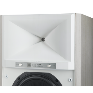 4329P Studio Monitor Powered Loudspeaker System - White - Powered Bookshelf Loudspeaker System - Detailshot 19