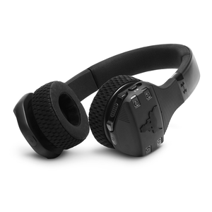UA Sport Wireless Train Project Rock – Engineered by JBL - Black Matte - On-ear sport Headphones - Detailshot 1
