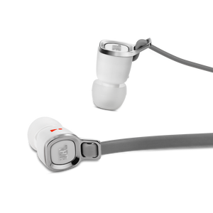 J33 - White - Premium In-Ear Headphones with Powerful Sound - Detailshot 1