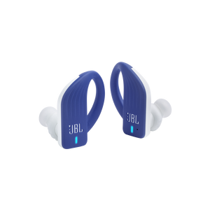 JBL Endurance PEAK - Blue - Waterproof True Wireless In-Ear Sport Headphones - Detailshot 3