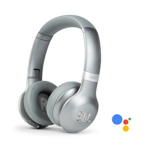 JBL EVEREST™ 310 - Silver - Wireless On-ear headphones - Hero