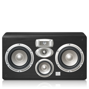 STUDIO LC 2 - Black - 4-Way Dual 6.5 inch Center Channel - Front