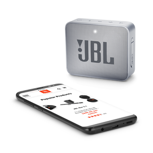 JBL Go 2 - Ash Gray - Portable Bluetooth speaker - Detailshot 3