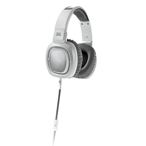 J88a - White - Premium Over-Ear Headphones for Android Devices - Detailshot 1