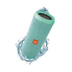 JBL Flip 3 - Teal - Splashproof portable Bluetooth speaker with powerful sound and speakerphone technology - Hero