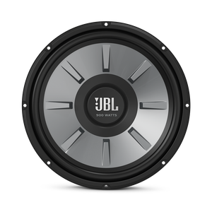 JBL Stage 1010 Subwoofer - Black - 10" (250mm) woofer with 225 RMS and 900W peak power handling. - Front
