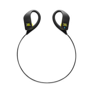 JBL Endurance SPRINT - Yellow - Waterproof Wireless In-Ear Sport Headphones - Detailshot 2