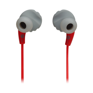 JBL Endurance RUNBT - Red - Sweatproof Wireless In-Ear Sport Headphones - Back