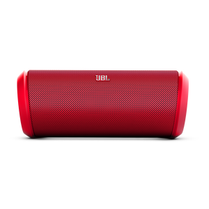 JBL Flip 2 - Red - Portable wireless speaker with 5-hour battery and speakerphone technology - Front
