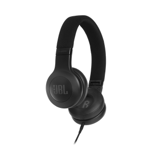 E35 - Black - On-ear headphones - Hero
