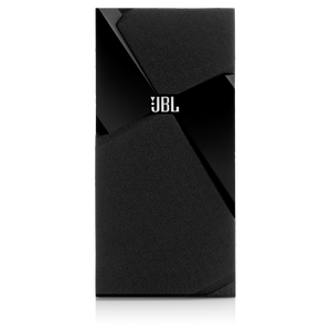 Studio 130 - Black - Stylish & Compact 2-way Bookshelf Speakers - Front