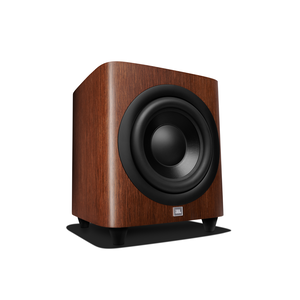 HDI-1200P - Walnut - 12-inch (300mm) 1000W Powered Subwoofer - Left