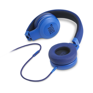 E35 - Blue - On-ear headphones - Detailshot 3
