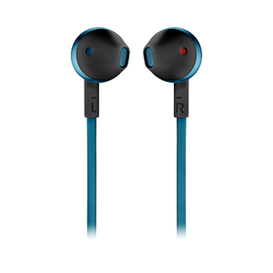 JBL Tune 205BT - Blue - Wireless Earbud headphones - Front