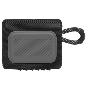JBL Go 3 - Black - Portable Waterproof Speaker - Back