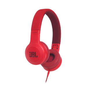 E35 - Red - On-ear headphones - Hero