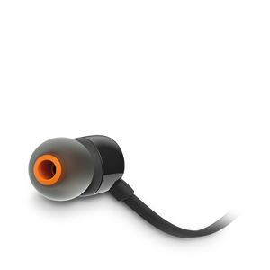 JBL Tune 110 - Black - In-ear headphones - Detailshot 1