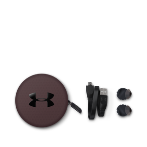 Under Armour Headphones Wireless - Black - UA Headphones Wireless - Engineered by JBL - Detailshot 7