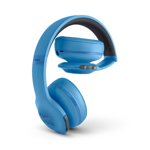 JBL®  Everest™ 300 - Carolina Blue - On-ear Wireless Headphones - Detailshot 1