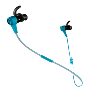 Synchros Reflect BT - Blue - Lightest Bluetooth Sport Earphones - Hero