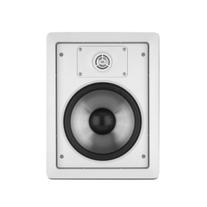 SOUNDPOINT SP 8 II - Black - 2-Way 8 inch In-Wall Speaker - Front