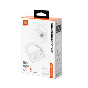 JBL Soundgear Sense - White - True wireless open-ear headphones - Detailshot 11