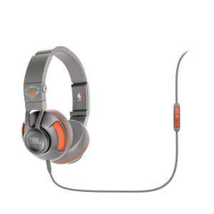 Synchros S300 NBA Edition - Knicks - Grey - Stylish Synchros on-ear stereo headphone - Hero
