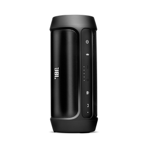 JBL Charge 2 - Black - Portable Bluetooth speaker with massive battery to charge your devices - Detailshot 1