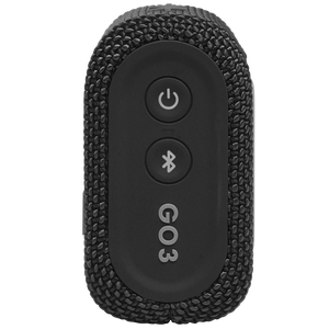 JBL Go 3 - Black - Portable Waterproof Speaker - Right