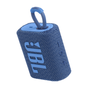 JBL Go 3 Eco - Blue - Ultra-portable Waterproof Speaker - Detailshot 2