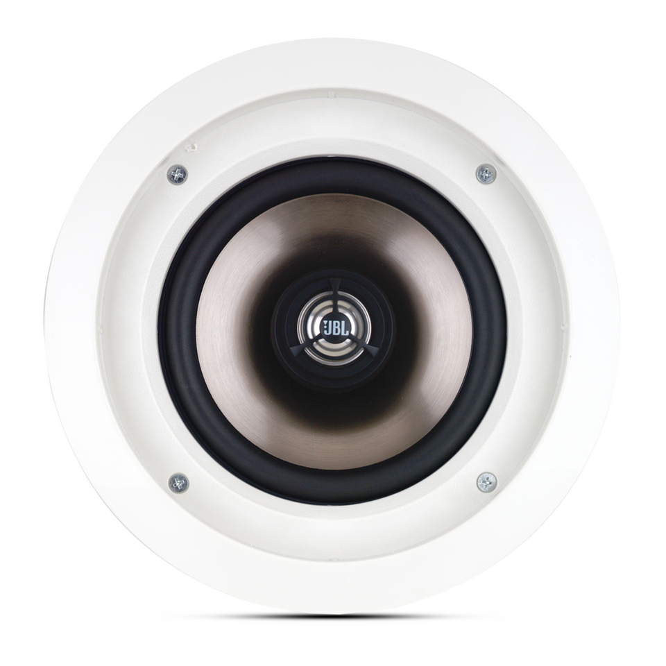 SOUNDPOINT SP 6CS II - White - 2-Way 6-1/2 inch In-Ceiling Stereo Speaker - Hero