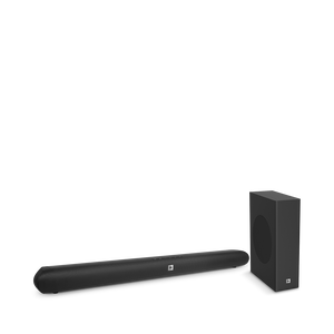 Cinema SB150 - Black - Home cinema 2.1 soundbar with compact wireless subwoofer - Hero