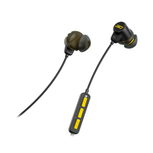 UA Sport Wireless Stephen Curry Edition - Yellow - Wireless in-ear headphones for athletes - Detailshot 2