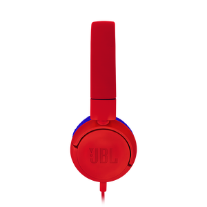 JBL JR300 - Red - Kids on-ear Headphones - Detailshot 1