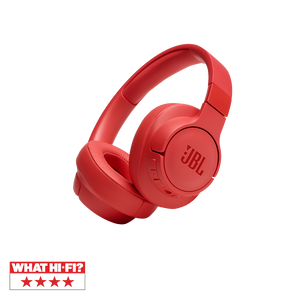 JBL Tune 750BTNC - Coral Orange - Wireless Over-Ear ANC Headphones - Hero