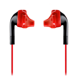 Inspire® 100 - Red - In-the-ear, sport earphones feature TwistLock® Technology - Front