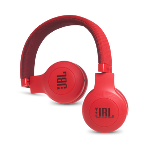 E35 - Red - On-ear headphones - Detailshot 1