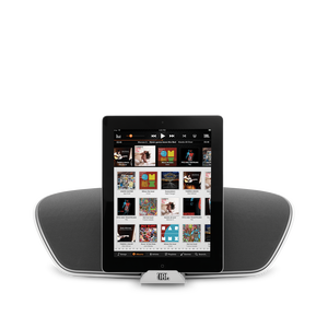 JBL OnBeat Venue - White - Wireless Bluetooth Speaker Dock for iPod/iPad/iPhone - Hero