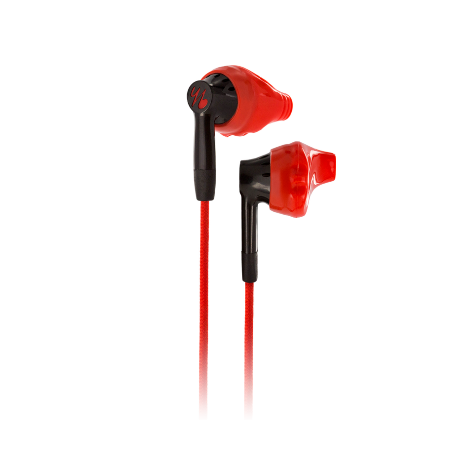 Ironman Inspire Duro Sport - Red - In-ear sport headphones specially sized for smaller ears - Hero