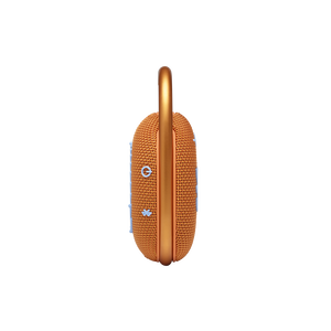 JBL Clip 4 - Orange - Ultra-portable Waterproof Speaker - Left