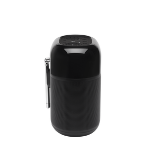 JBL Tuner XL FM - Black - Portable powerful FM radio with Bluetooth - Left