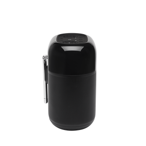 JBL Tuner XL FM - Black - Portable powerful FM radio with Bluetooth - Left