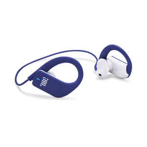 JBL Endurance SPRINT - Blue - Waterproof Wireless In-Ear Sport Headphones - Detailshot 1