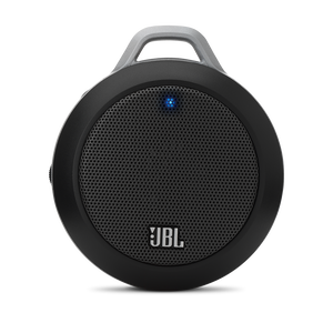 JBL Micro II - Black - Ultra-portable speaker with built-in bass port - Front