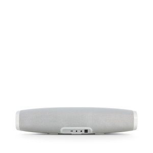 Boost TV - White - Compact TV Speaker - Back