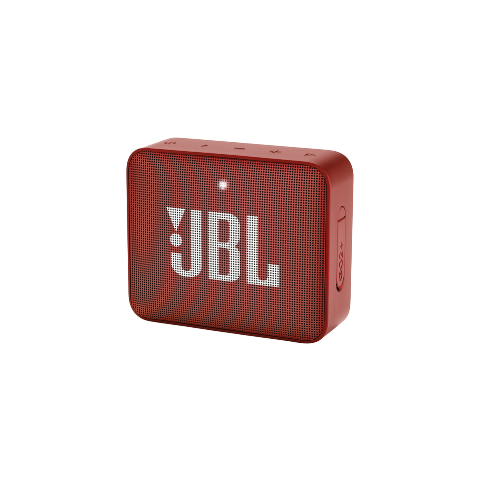 JBL GO2+ - Red - Portable Bluetooth speaker - Hero